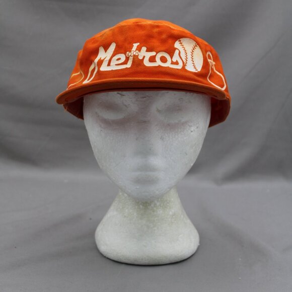 Miami Metros Hat (VTG) - Big Cheese Pizza Promo - Adult Elasticback - Picture 3 of 7